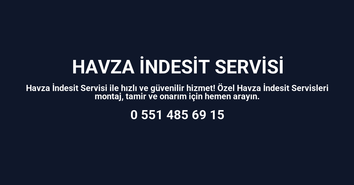 Havza İndesit Servisi